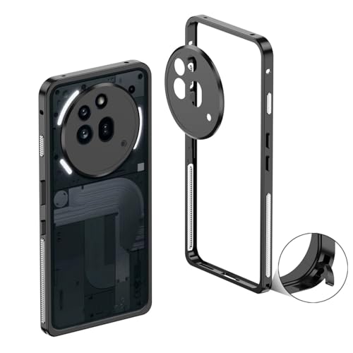 Nothing phone3A/3A Pro�ɑΉ�����X�}�z�P�[�X�A�C�n�o�b�N���f�U�C���A�������A�����^���M�A�Ռ��z���ی�P�[�X (�K�F, Nothing phone3A)