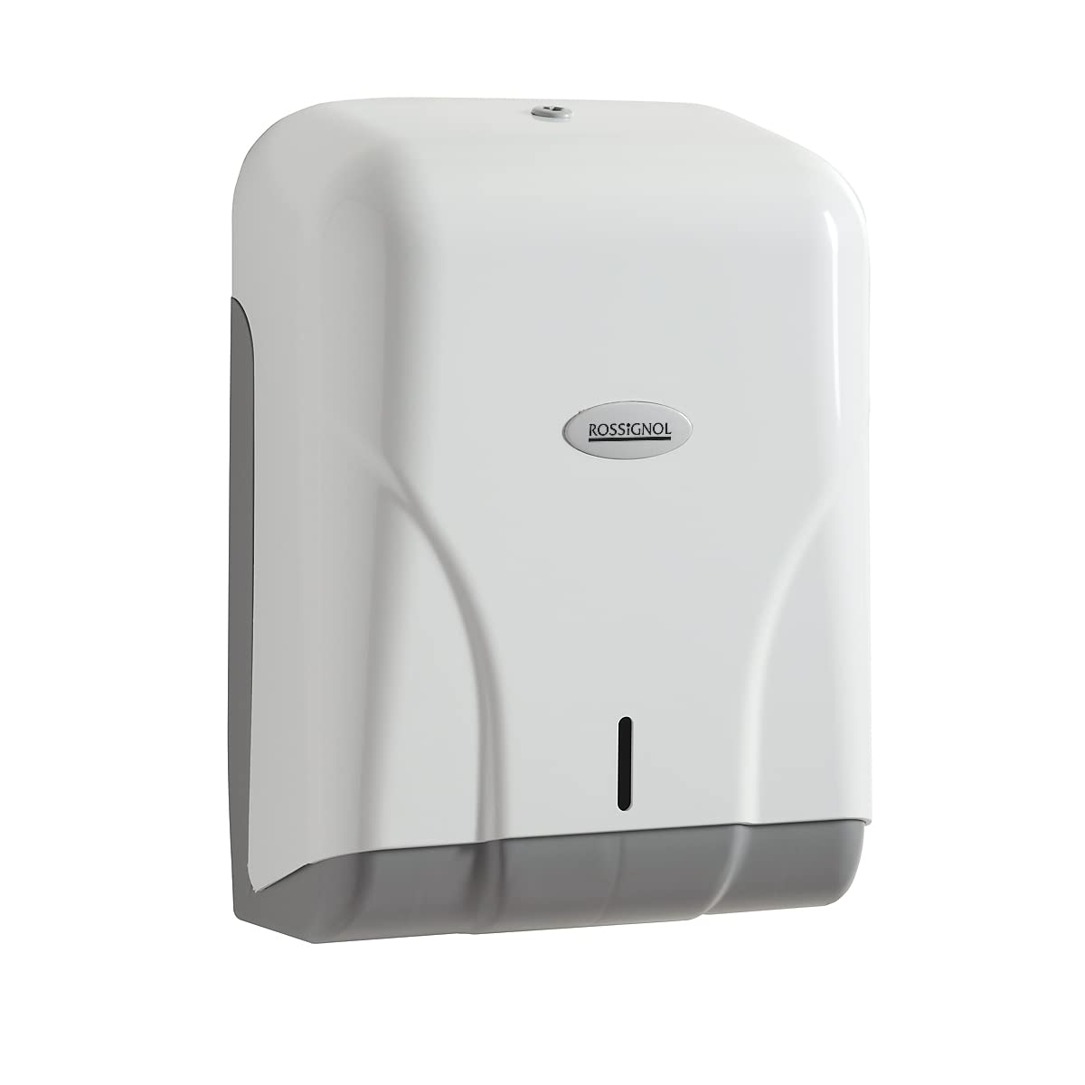 Distributeur Oléane pour essuie-mains 400 feuilles blanc