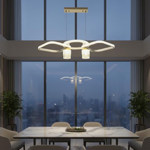 Image of Lyse Decor Bedroom jhoomar, Led jhoomar Light for Home Hall, Chandelier for Living Room, Office Lights for Ceiling and Led Chandeliers Hanging for Hotel Reception