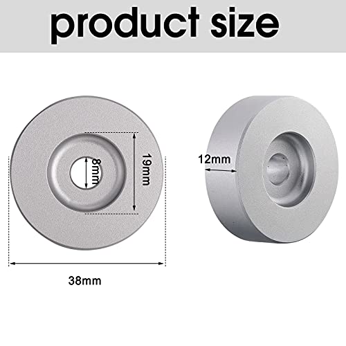 Image of Frienda 45 Record Adapter for Turntable 7 Inch Vinyl Aluminum Dome,Silver