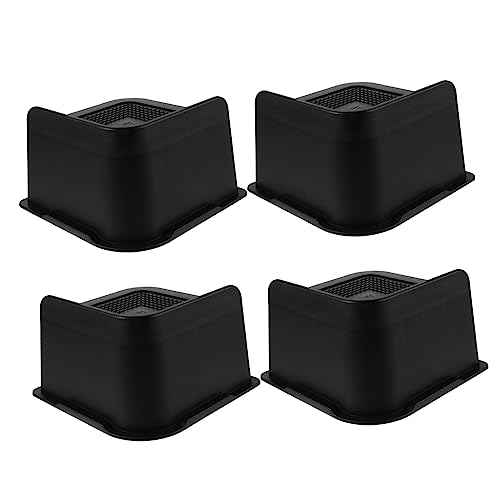 SEWACC 4pcs Bed Risers Slip Furniture Leg Pads for Sofa Table and Cabinet Height Durable Riser Blocks for Enhanced Stability and Protection