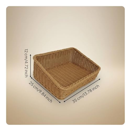 Panier tressé à structure originale et moderne, l'excellence du rangement durable - 3