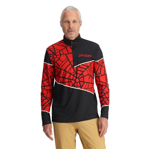 Spyder Vital 1/2 Zip vêtement anti-transpiration homme contre le coup de froid