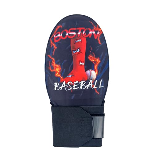 HolyElks Gleithandschuh, Baseball-Softball-Schiebehandschuh für Kinder, Jugendliche, Erwachsene, flexibel, atmungsaktiv, langlebig, einfach zu tragen (Boston, Erwachsene)