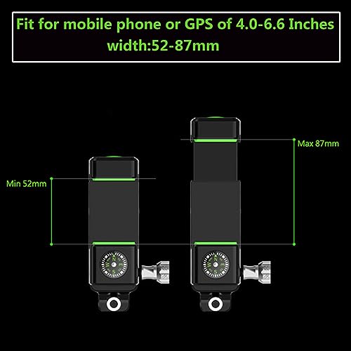 Plaque navigation GPS moto NC750X en métal robuste pour support de téléphone rigide - 5