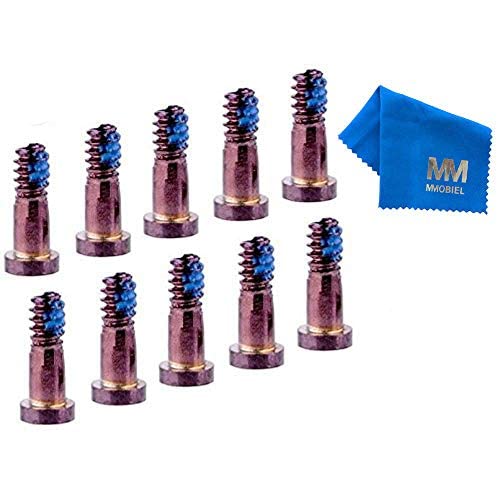 MMOBIEL 10 x Bottom Screws Compatible with iPhone SE 2020/8/8 Plus/7/7 Plus/6S/6S Plus/6/6 Plus/5S/5 - Rosegold