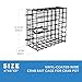 A1FISHER 3Packs Vinyl-Coated Wire Crab Bait Cages for Crab Pot, 6