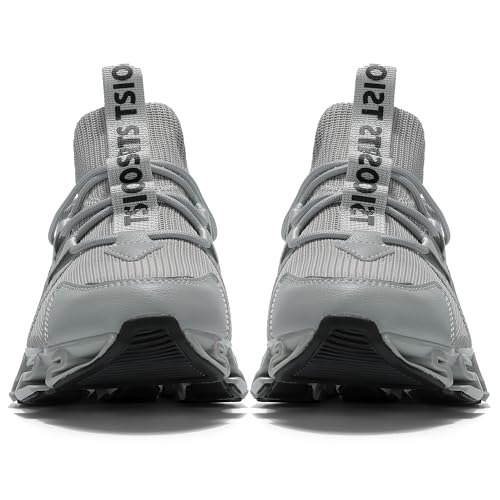 Image of TSIODFO Men Running Shoes Comfort Athletic Walking Sneakers