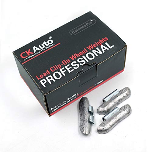 CKAuto P 1.5 oz Lead Clip-On Wheel Weights for Steel Rims, 25 pcs/Box by CKAuto - Used condition - US$18.11