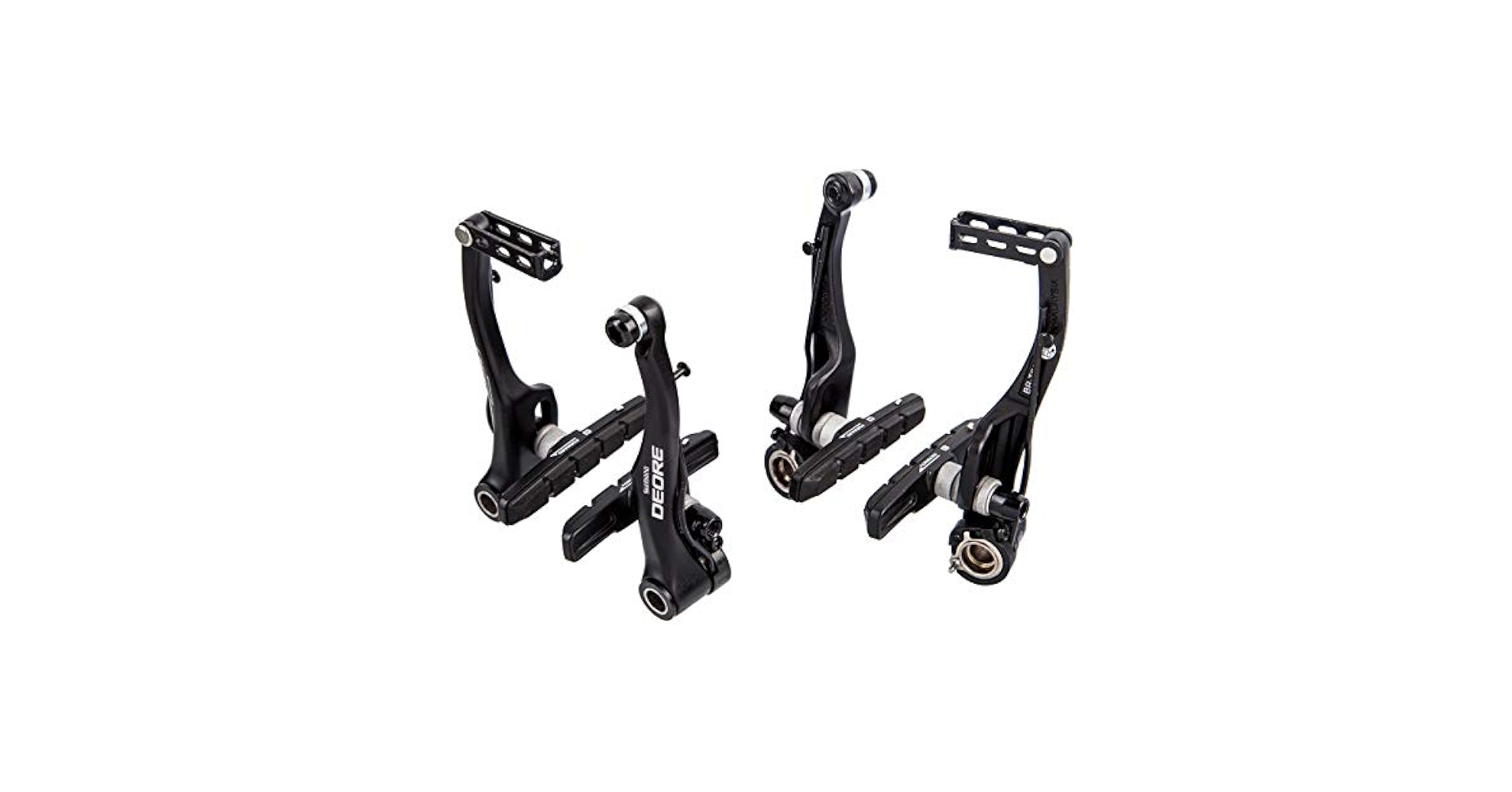 Shimano DEORE　Vブレーキ前後セット　BR-T610 ブラック Amazon.com : SHIMANO Unisex Br-t610 Deore BR T610 V Brakes