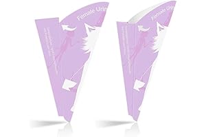 20 Pack Disposable Pee Funnel for Women, Female Urinal for Camping, Hiking and Pregnancy