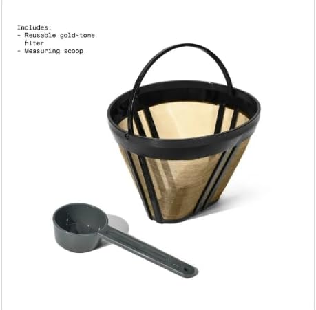 12-Cup Programmable Coffee Maker by Drew Barrymore, Bold Strength Options, Auto Shut-Off (Black Sesame)