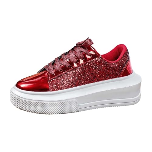 Baskets à paillettes pour femme tendance et décontractées pour le quotidien