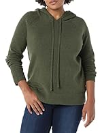REGULAR FIT: Close but comfortable fit through chest, waist, and hips. SOFT-TOUCH SWEATER: Super soft, cozy sweater yarn brings ultimate warmth and comfort. CLASSIC HOODED SWEATER: This sweater gives you the versatility you need and the cozy comfort ...