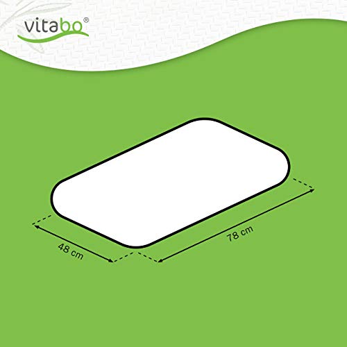 Vitabo - Cuscino in Kapok, 100% fibra naturale