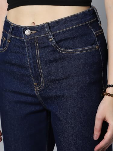Image of HIGH Star Women's Straight Fit Mid Rise Jeans