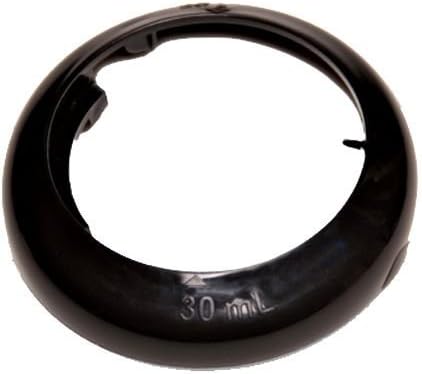FIFO P9300-6 Portion Pal Black 1 Oz. Portion Control Ring - 6 / PK