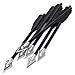 S F Small Crossbow Bolts 6.7inch Mini Crossbow Arrows 50lbs-80lbs for Adults Shooting Practice Small Hunting Game-Black