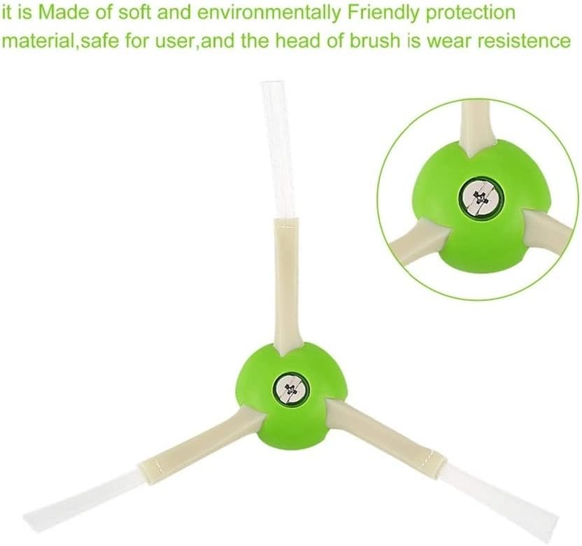 Vacuum Cleaner Brush Side Brushes & Roller Brushes & Hepa Filters Compatible with iRobot Roomba i7 i7+ E5 E6 I Series Robot Vacuum Cleaner Parts Replacement Kit Cleaner Accessories Kit