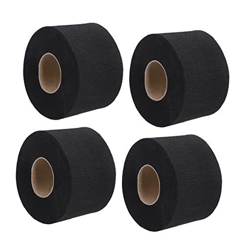 Didiseaon 4 Rollos Desechable Cuello de Peluquería Ajustables y Resistentes Tratamientos Capilares y Corte