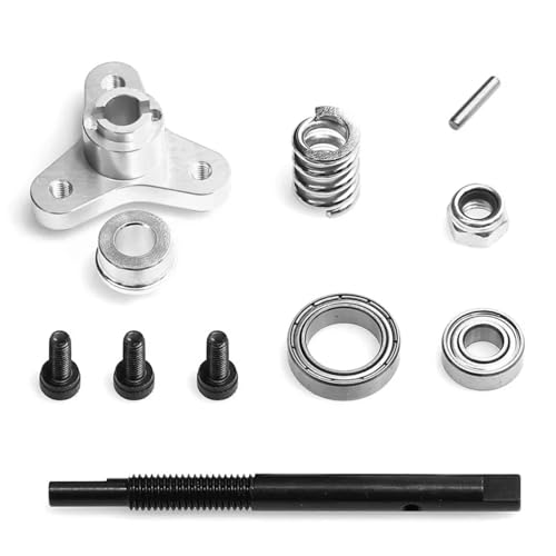RC���[�V���O�p�[�c For Traxxas For VXL For Slash 4X4 For Rustler For Stampede 4WD For Hoss 1/10 �X���b�p�[�N���b�`�G���~�l�[�^�[�Z�b�g 6878 RC �p�[�c(Silver)
