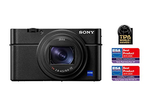 Sony Rx100 Vi 20.1 Mp Premium Compact Digital Camera W/ 1-Inch Sensor, 24-200Mm Zeiss Zoom Lens And Pop-Up Oled Evf #TOP6