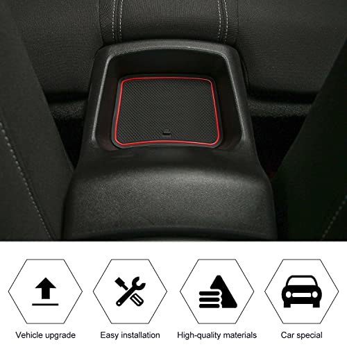 Tapetes Antideslizantes para Portavasos Chevrolet Camaro miniatura 4