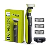 Philips OneBlade Turbo2X QP2724/10 Hybrid Trim, Edge, Rasage Dual Protech Tech Convient à tous les types de peau et épaisseur de poils