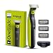 Philips OneBlade Turbo2X QP2724/10 Hybrid-Trim, Edge, Dual-Protech Tech-Rasierer Geeignet für alle Hauttypen und Haardicke