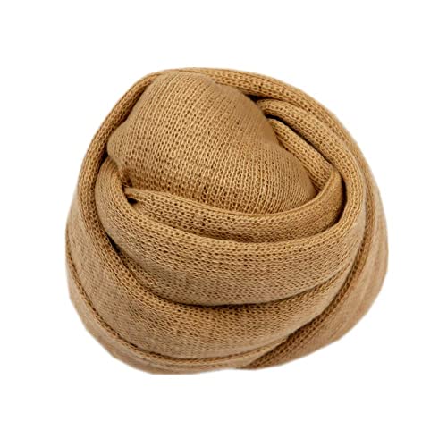 Image of Coberllus Newborn Baby Photography Props Blanket Stretch Knitted Wrap for Boys Girls Photography Shoot