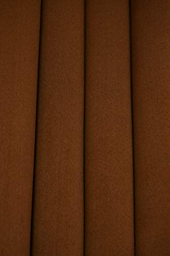 Image of Premium Blackout Solid Curtain for Home 100% Opaque Curtains for Long Door 9 Feet,Pack of 1,Brown