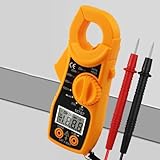 MT87 Digitales Zangenmessgerät mit 25 mm Backenöffnung, AC/DC-Spannungs- und Stromtester, LCD-Display, 1999 Zähler mit Datenspeicherung