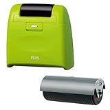 プラス 個人情報保護スタンプ ローラーケシポンワイド 専用カードリッジセット グリーン IS-510CM + IS-017CM 38-131 + 38-129