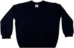 Blusa de Moletom Infantil, Baby Deluxe, Azul Marinho, 6 Anos