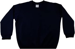 Blusa de Moletom Infantil, Baby Deluxe, Azul Marinho, 10 Anos