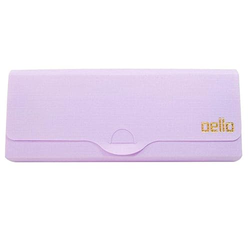 Estojo escolar plástico simples - Linho Serena - Lilás pastel - 8800.lp - Dello