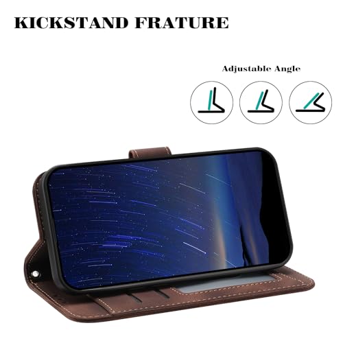 Netany Lanyard Case for Xiaomi Poco X4 Pro 5G, PU Leather Wallet Phone Case with Adjustable Crossbody Lanyard Strap - Image 2