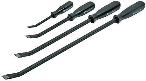4 Pc Heavy Duty Pry Bar Set