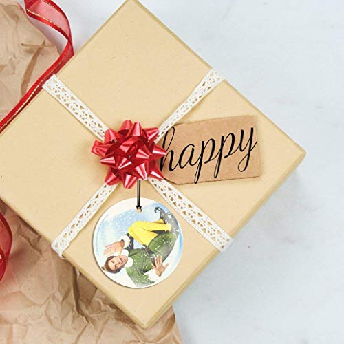 Will Ferrell – Buddy The Elf – Christmas Movie Collectible - 3.5” Starfire Prints Hanging Glass Print Accessory - Ideal For Gifting And Collecting #TOP2