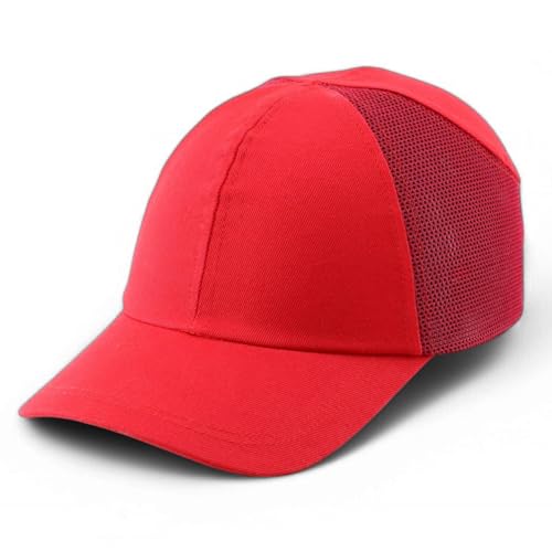 Hafif Darbe Koruyucu İş Güvenliği Baş Şapkası Unisex Kamuflaj Beyzbol Tarzı Kask Şapka