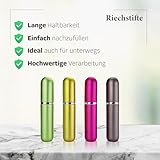 SOS Riechtraining Set 1 mit Riechstiften – Geruchssinn trainieren & Geruchstraining bei Geruchsverlust – mit ätherischen Ölen - Eukalyptus, Rose, Zitrone & Nelke – wieder riechen lernen