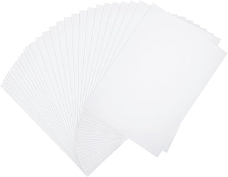Outus 30 Pcs Carbon Papers for Tracing, 8.5 x 11 Inch, White