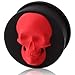 4mm to 26mm Ear Plugs Silicone Star Flesh Tunnels Double Flare Expander Stretcher Taper MoDTanOiz