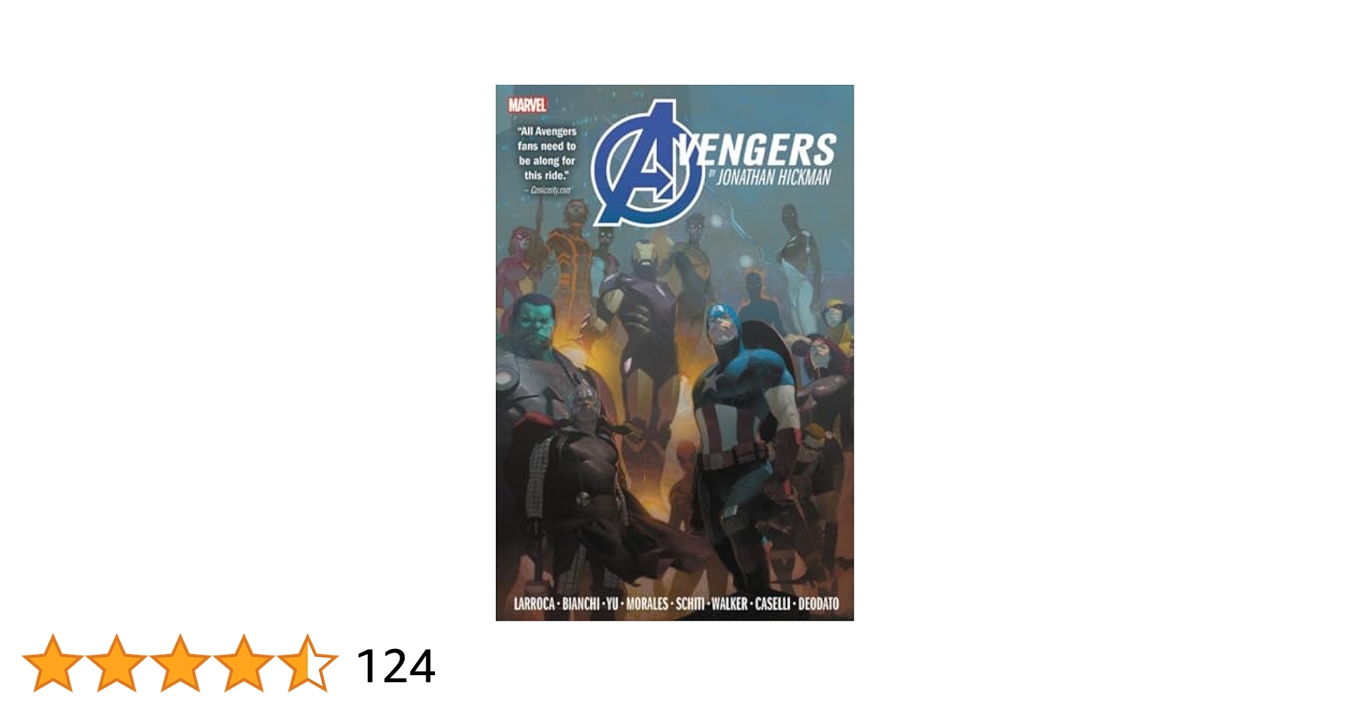 洋書 AVENGERS BY JONATHAN HICKMAN OMNIBUS Avengers By Jonathan Hickman Omnibus Vol. 2 [New Printing