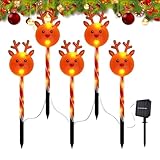 Yonuaret Christmas Vorgarten Markierungsleuchten - Weihnachts Laternen...