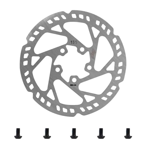 Disco de freno de 135 mm compatible for Xiaomi M365 Pro Pro 2 1S Mi3 Scooter eléctrico Freno modificado Pastillas de disco de acero inoxidable Piezas de repuesto