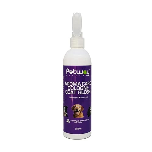 Petway Petcare - Spray de colonia para perros y cachorros, larga duración, lavanda y manzanilla para el cuidado del aroma del abrigo brillante,