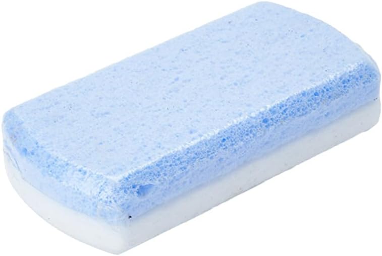 WOONEKY Double Sided Pumice Stone Foot Callus Scrubber and Dead Skin Remover Portable Lightweight Pedicure Tool for Effective Feet Exfoliation and Heel Care 3.74X1.96 Inch