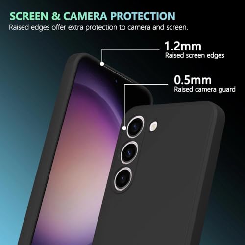 Image of for Samsung Galaxy S26 Plus Case Black, Scratch Resistant with Soft Touch, Slim Thin Phone Cover for Galaxy S26 Plus