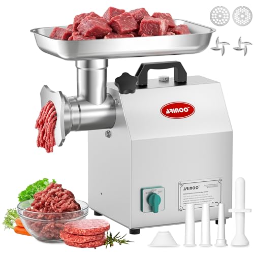 ARINOO Electric Meat Grinder #12 with Accessories